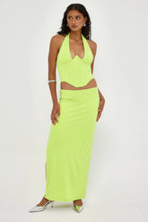 Jgr & Stn Hadley Maxi Skirt Green