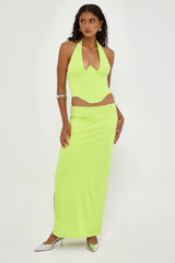 Jgr & Stn Hadley Maxi Skirt Green