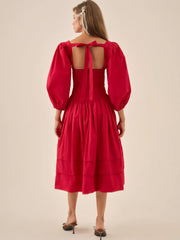 Betsy Bow Midi Dress