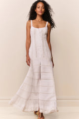 Calyx Cotton Victorian Maxi Dress