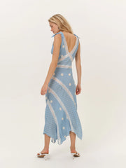 Stormie Dot Midi Dress