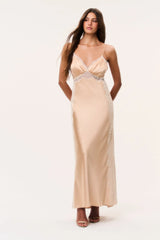 Shia Silk-Blend Maxi Dress