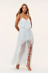 Toby Silk Chiffon Maxi Dress