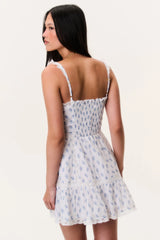 Andela Indigo Cloud Mini Dress