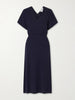 Woven midi dress