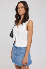 Wrangler Repair Mini Skirt 80 Indigo
