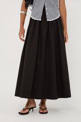 Perfect Stranger Isley Maxi Skirt Black