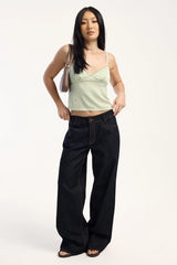 Motel Chatura Top Sage Satin