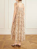Emrys Shadow floral-print gathered midi dress