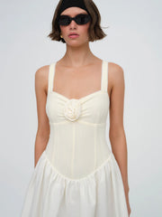 Billie Pointelle Midi Dress