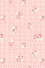 Peach Pom Pom Manuela Maxi Dress