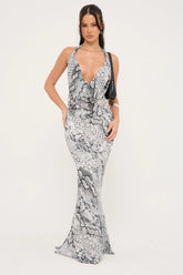Jgr & Stn Viper Maxi Skirt Multi