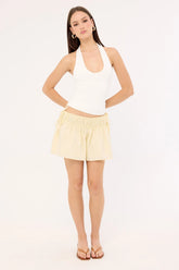 Luck & Trouble Verona Mini Skirt Butter