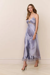 Orianna Silk-Blend Maxi Dress