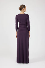 Perfect Stranger Vienna Long Sleeve Top Purple