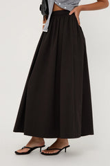 Perfect Stranger Isley Maxi Skirt Black