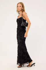 Luck & Trouble Nala Maxi Skirt Black