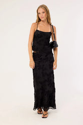 Luck & Trouble Nala Maxi Skirt Black