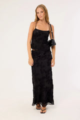 Luck & Trouble Nala Maxi Skirt Black