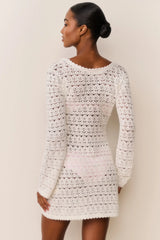 Vespa Crochet Mini Cover-Up Dress
