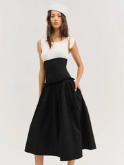 Helena Poplin Midi Dress