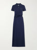 Embellished jersey midi dress