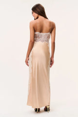 Shia Silk-Blend Maxi Dress