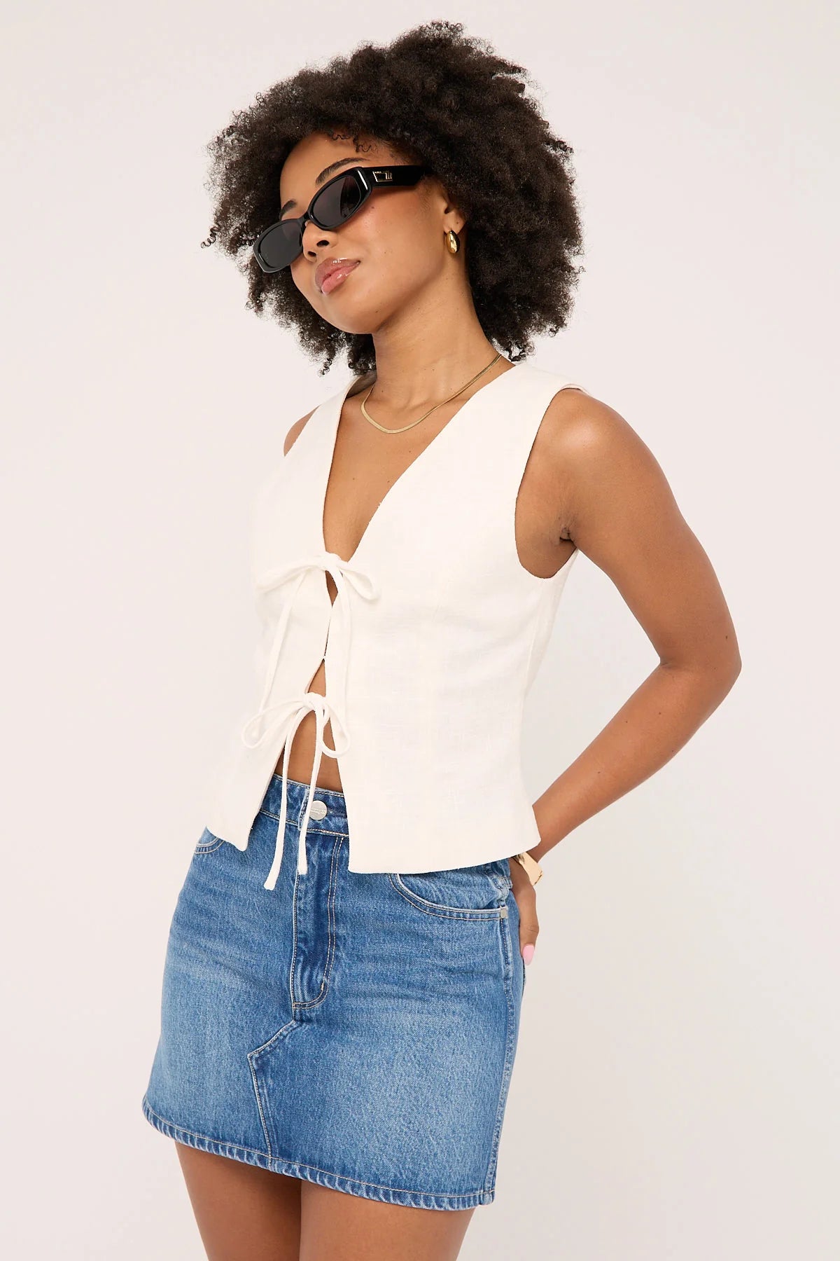 Wrangler Repair Mini Denim Skirt Mid Days Indigo