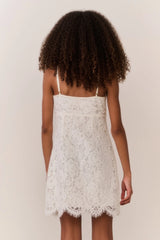 Tween Petaline Lace Mini Dress