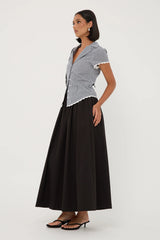 Perfect Stranger Isley Maxi Skirt Black