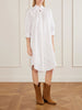 Valdi cotton jacquard-poplin midi dress