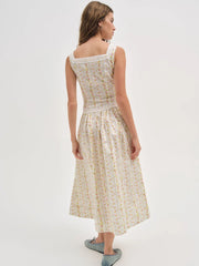 Brigitta Floral Midi Dress