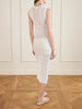 Crocheted cotton midi dress