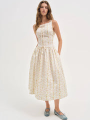 Brigitta Floral Midi Dress