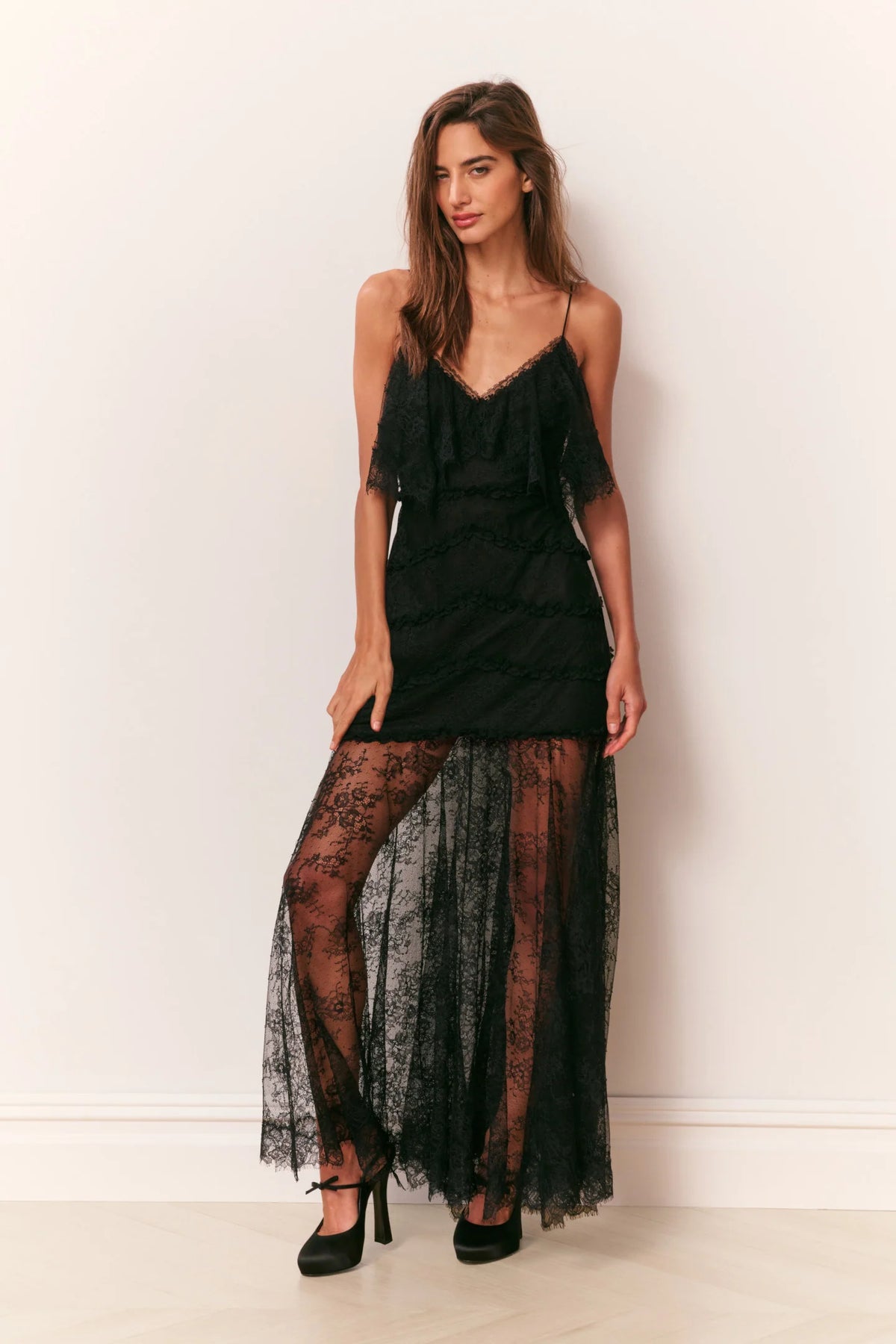 Sandy Lace Maxi Dress