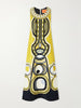 Totem cotton midi dress