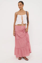 Sndys The Label Asta Top White