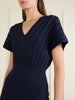 Woven midi dress