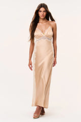 Shia Silk-Blend Maxi Dress