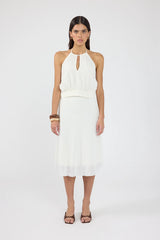 Perfect Stranger Stella Halter Top Off White