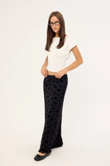 Luck & Trouble Gia Maxi Skirt Black