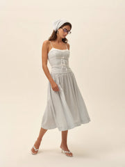 Georgia Gingham Midi Dress