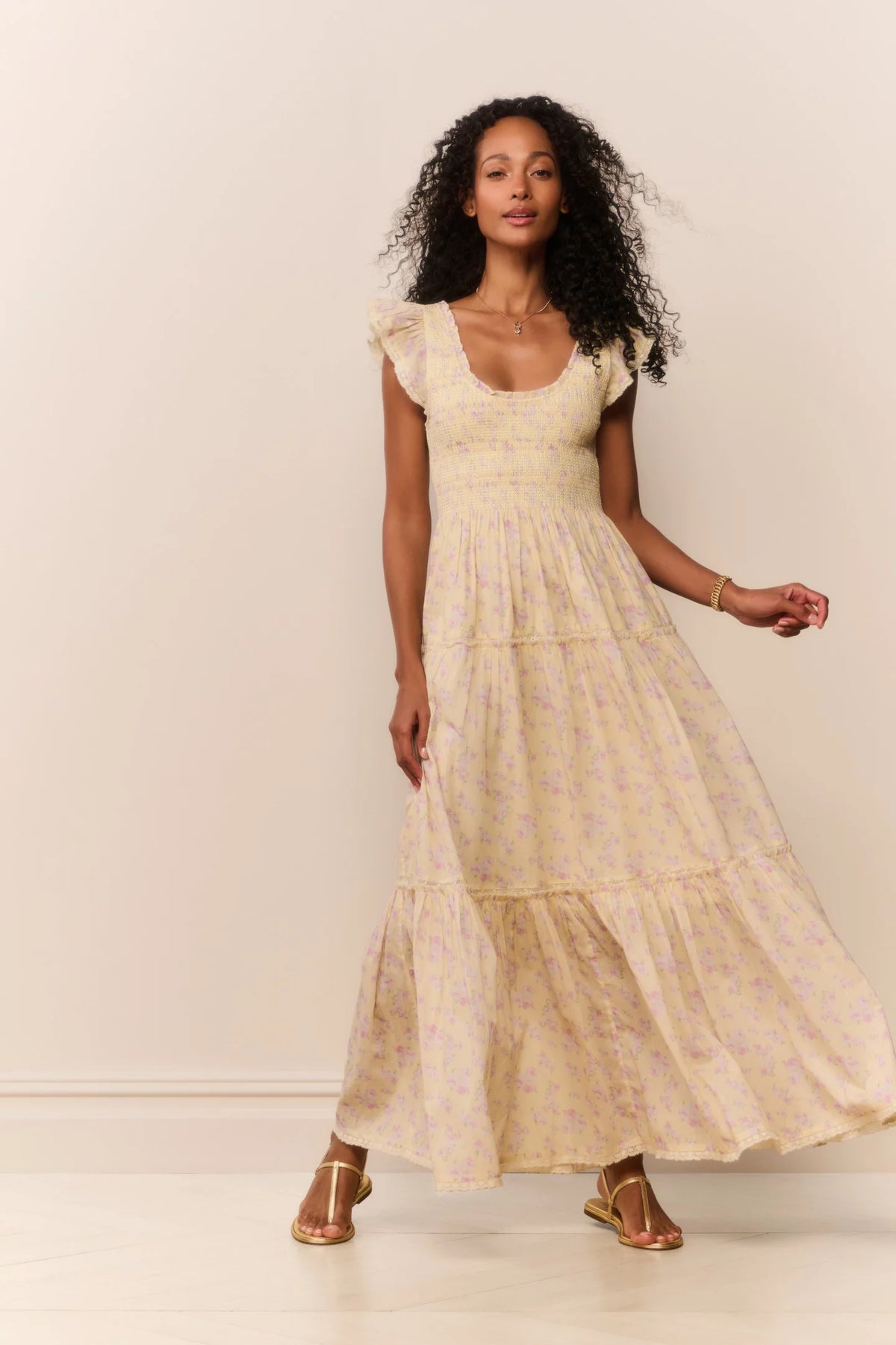 Chessie Blooming Floral Maxi Dress