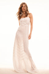 Lucina Cotton Maxi Dress