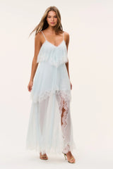 Toby Silk Chiffon Maxi Dress